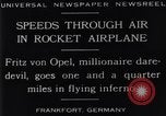 Standbild Fritz von Opel Frankfurt Deutschland, 1929, aus Sekunde 10 historischem Filmmaterial Videoclip 65675041245