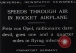 Standbild Fritz von Opel Frankfurt Deutschland, 1929, aus Sekunde 13 historischem Filmmaterial Videoclip 65675041245