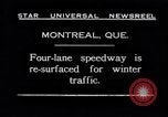Standbild Speedway Montreal Quebec Kanada, 1931, aus Sekunde 1 historischem Filmmaterial Videoclip 65675041248