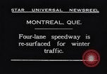 Standbild Speedway Montreal Quebec Kanada, 1931, aus Sekunde 6 historischem Filmmaterial Videoclip 65675041248