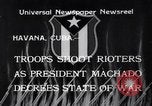 Image of Gerardo Machado Havana Cuba, 1933, second 3 stock footage video 65675041250