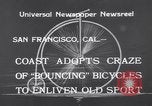 Image of Rhythm Bicycles San Francisco California USA, 1933, second 5 stock footage video 65675041254