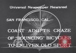 Image of Rhythm Bicycles San Francisco California USA, 1933, second 7 stock footage video 65675041254