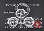 Image of Automobile Bridgeport Connecticut USA, 1933, second 3 stock footage video 65675041257