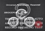 Image of Automobile Bridgeport Connecticut USA, 1933, second 8 stock footage video 65675041257