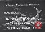 Image of Anna Van Skike Venice Beach Los Angeles California USA, 1933, second 1 stock footage video 65675041258