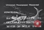 Image of Anna Van Skike Venice Beach Los Angeles California USA, 1933, second 8 stock footage video 65675041258