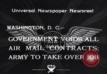 Image of Air mail Washington DC USA, 1934, second 1 stock footage video 65675041260