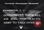 Image of Air mail Washington DC USA, 1934, second 5 stock footage video 65675041260