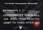 Image of Air mail Washington DC USA, 1934, second 9 stock footage video 65675041260