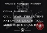 Image of Strikers riot Vienna Austria, 1934, second 5 stock footage video 65675041261