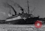 Image of Ocean liner Bremen New York City USA, 1934, second 9 stock footage video 65675041262