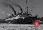 Image of Ocean liner Bremen New York City USA, 1934, second 10 stock footage video 65675041262