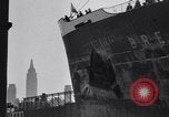 Image of Ocean liner Bremen New York City USA, 1934, second 22 stock footage video 65675041262