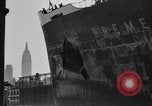 Image of Ocean liner Bremen New York City USA, 1934, second 26 stock footage video 65675041262