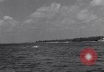 Image of fishing by blimp airship Fisher Island Florida USA, 1934, second 10 stock footage video 65675041265