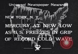 Image of Cold wave New York United States USA, 1934, second 1 stock footage video 65675041266