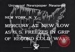 Image of Cold wave New York United States USA, 1934, second 4 stock footage video 65675041266