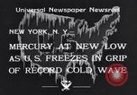 Image of Cold wave New York United States USA, 1934, second 9 stock footage video 65675041266