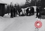 Standbild Bobbahn Lake Placid New York USA, 1934, aus Sekunde 14 historischem Filmmaterial Videoclip 65675041268