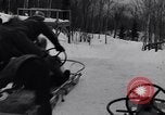 Standbild Bobbahn Lake Placid New York USA, 1934, aus Sekunde 16 historischem Filmmaterial Videoclip 65675041268