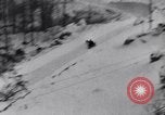 Standbild Bobbahn Lake Placid New York USA, 1934, aus Sekunde 32 historischem Filmmaterial Videoclip 65675041268