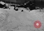 Standbild Bobbahn Lake Placid New York USA, 1934, aus Sekunde 60 historischem Filmmaterial Videoclip 65675041268