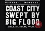 Standbild Bellingham Hochwasser Bellingham Washington USA, 1935, aus Sekunde 1 historischem Filmmaterial Videoclip 65675041269
