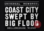 Standbild Bellingham Hochwasser Bellingham Washington USA, 1935, aus Sekunde 3 historischem Filmmaterial Videoclip 65675041269
