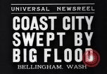 Standbild Bellingham Hochwasser Bellingham Washington USA, 1935, aus Sekunde 5 historischem Filmmaterial Videoclip 65675041269