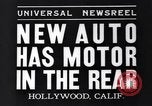 Image of Stout Scarab automobile Hollywood Los Angeles California USA, 1935, second 5 stock footage video 65675041272