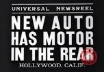 Image of Stout Scarab automobile Hollywood Los Angeles California USA, 1935, second 7 stock footage video 65675041272