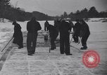 Image épaisses couches de glace Bangor Maine United States USA, 1935, de la seconde 25 séquences d'archives historiques vidéo 65675041273