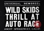 Standbild auto race Ascot Speedway California USA, 1935, aus Sekunde 1 historischem Filmmaterial Videoclip 65675041278