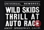 Standbild auto race Ascot Speedway California USA, 1935, aus Sekunde 5 historischem Filmmaterial Videoclip 65675041278