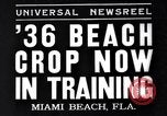 Image of Model Miami Beach Florida USA, 1935, second 1 stock footage video 65675041279