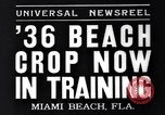 Image of Model Miami Beach Florida USA, 1935, second 5 stock footage video 65675041279