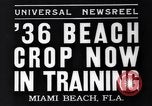 Image of Model Miami Beach Florida USA, 1935, second 8 stock footage video 65675041279