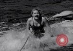 Image of surfing Venice Beach Los Angeles California USA, 1935, second 24 stock footage video 65675041280