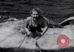 Image of surfing Venice Beach Los Angeles California USA, 1935, second 25 stock footage video 65675041280