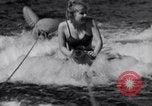 Image of surfing Venice Beach Los Angeles California USA, 1935, second 35 stock footage video 65675041280