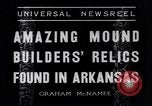 Image of Removal of ancient relics from Spiro mounds Spiro Oklahoma USA, 1936, second 5 stock footage video 65675041281