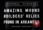 Image of Removal of ancient relics from Spiro mounds Spiro Oklahoma USA, 1936, second 6 stock footage video 65675041281