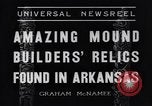 Image of Removal of ancient relics from Spiro mounds Spiro Oklahoma USA, 1936, second 9 stock footage video 65675041281