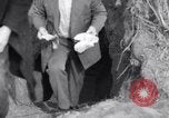 Image of Removal of ancient relics from Spiro mounds Spiro Oklahoma USA, 1936, second 32 stock footage video 65675041281