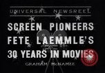 Immagine di Carl Laemmle Universal City California USA, 1936, secondo 1 filmato di repertorio 65675041288