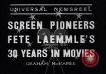 Immagine di Carl Laemmle Universal City California USA, 1936, secondo 4 filmato di repertorio 65675041288