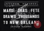 Immagine di Mardi Gras New Orleans Louisiana USA, 1936, secondo 4 filmato di repertorio 65675041294