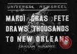 Immagine di Mardi Gras New Orleans Louisiana USA, 1936, secondo 7 filmato di repertorio 65675041294