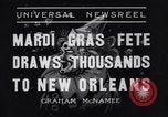 Immagine di Mardi Gras New Orleans Louisiana USA, 1936, secondo 9 filmato di repertorio 65675041294
